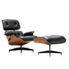 EAMES LOUNGE CHAIR AND OTTOMAN