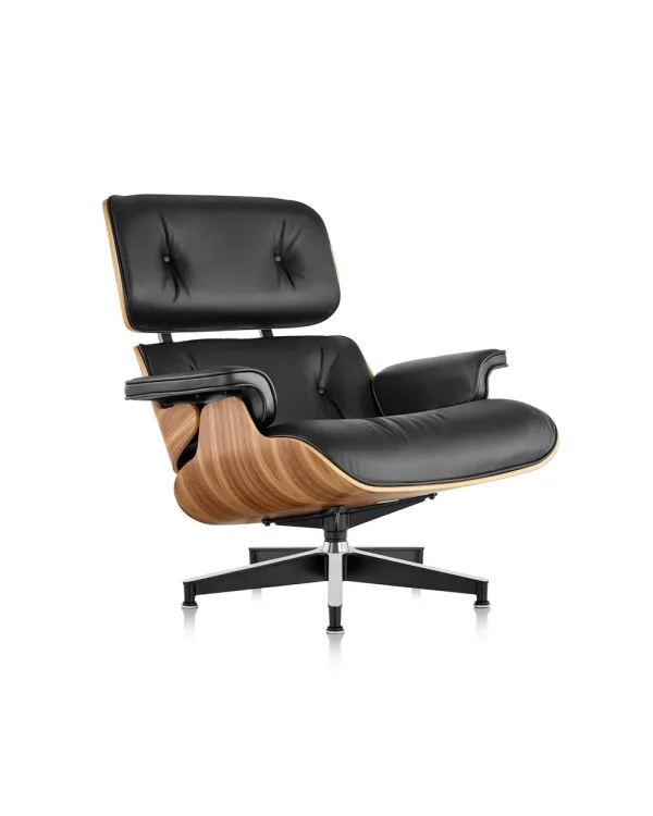 EAMES LOUNGE CHAIR AND OTTOMAN