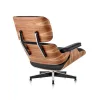 EAMES LOUNGE CHAIR AND OTTOMAN