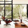 EAMES LOUNGE CHAIR AND OTTOMAN