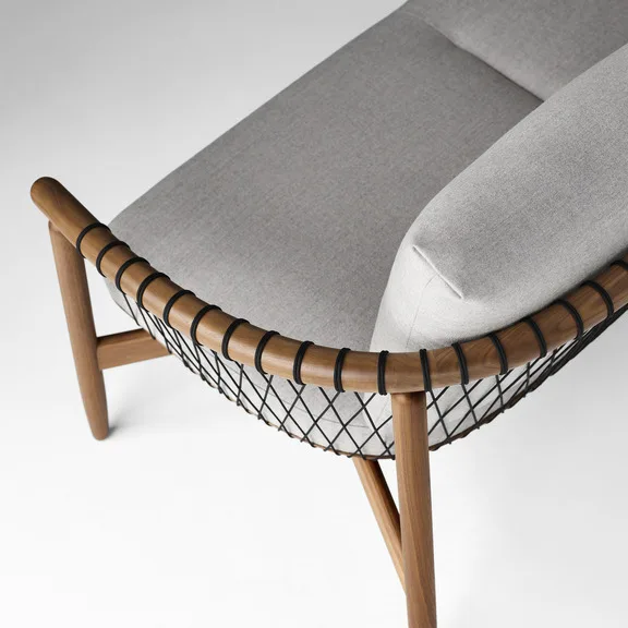 Crosshatch Settee