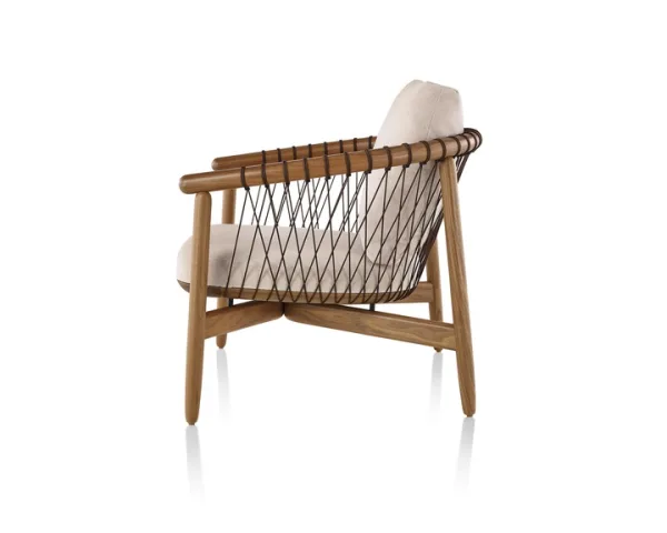 Crosshatch Chair and Ottoman