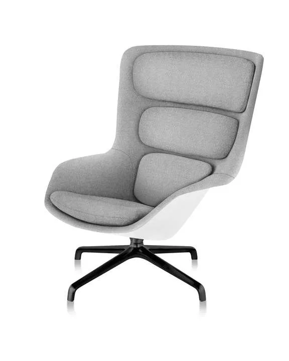 STR_100070739_heathered_grey_black_swivel_a_BW_AD_20170803163951780_L.jpg Striad Lounge Chair and Ottoman